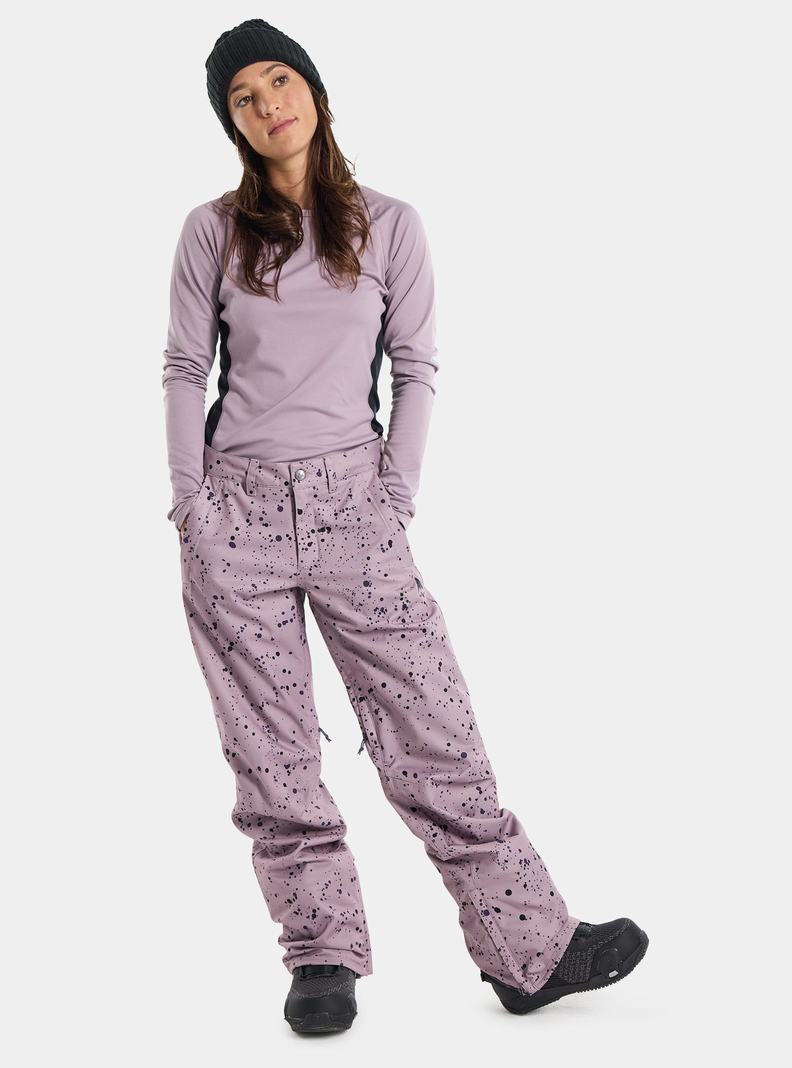 Burton Society 2L Snowboardove Nohavice Damske Lavendel | 74958-UQDG