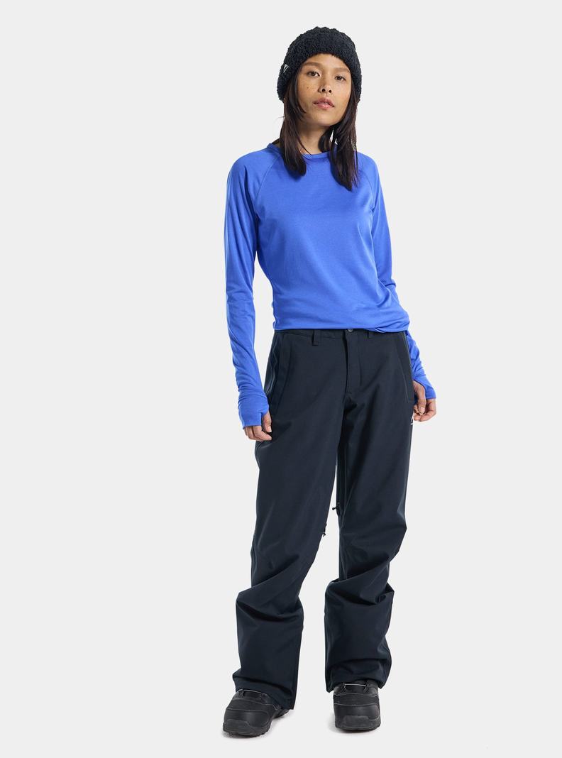 Burton Society 2L (Vysoke) Snowboardove Nohavice Damske Čierne | 26840-EBVF