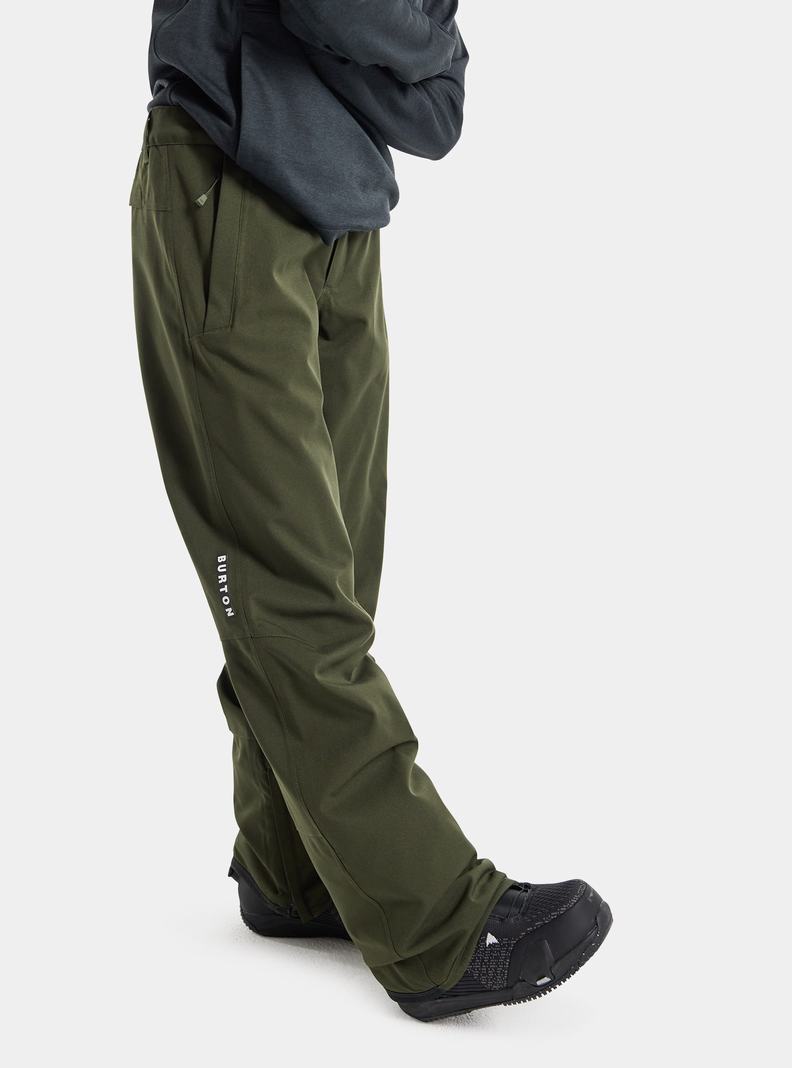 Burton Society 2L (Vysoke) Snowboardove Nohavice Damske Tmavo Zelene | 34069-LHON