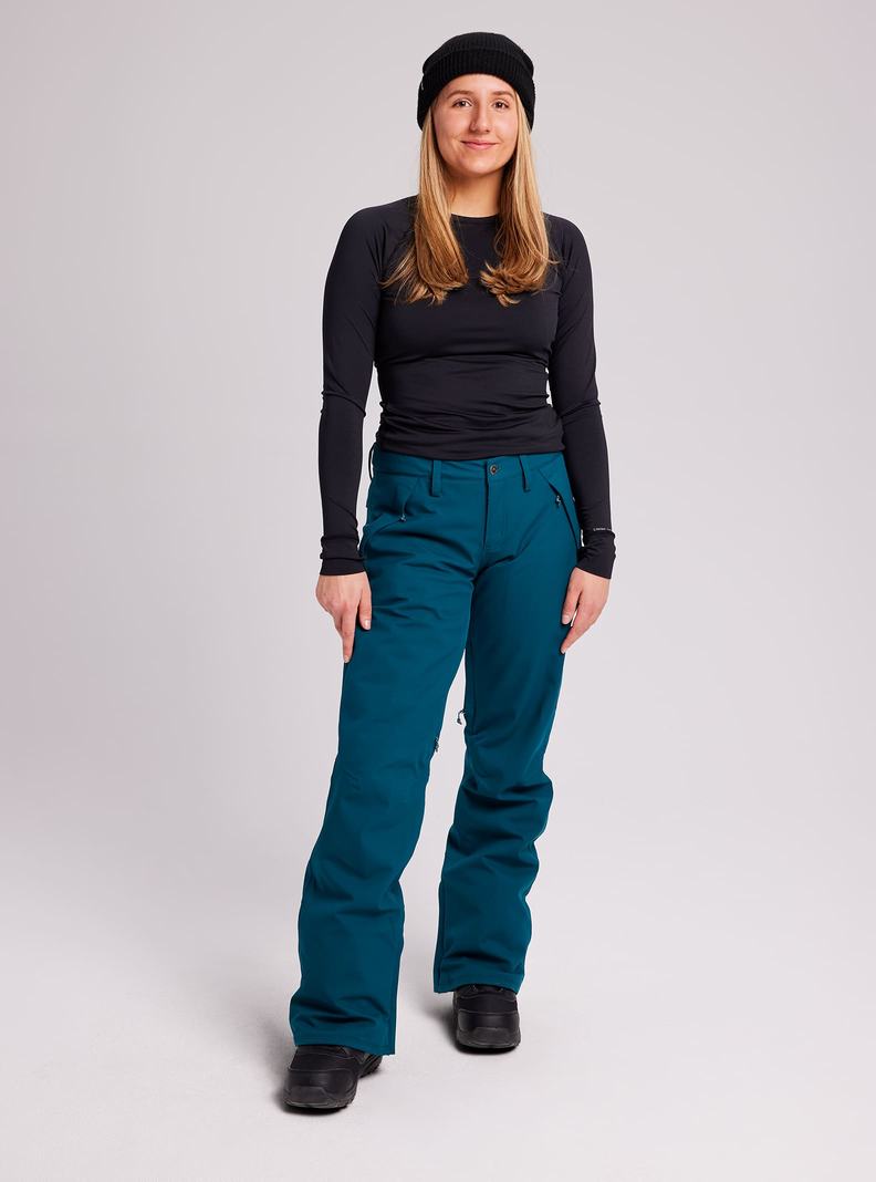 Burton Society Snowboardove Nohavice Damske Modre | 30762-WBLQ