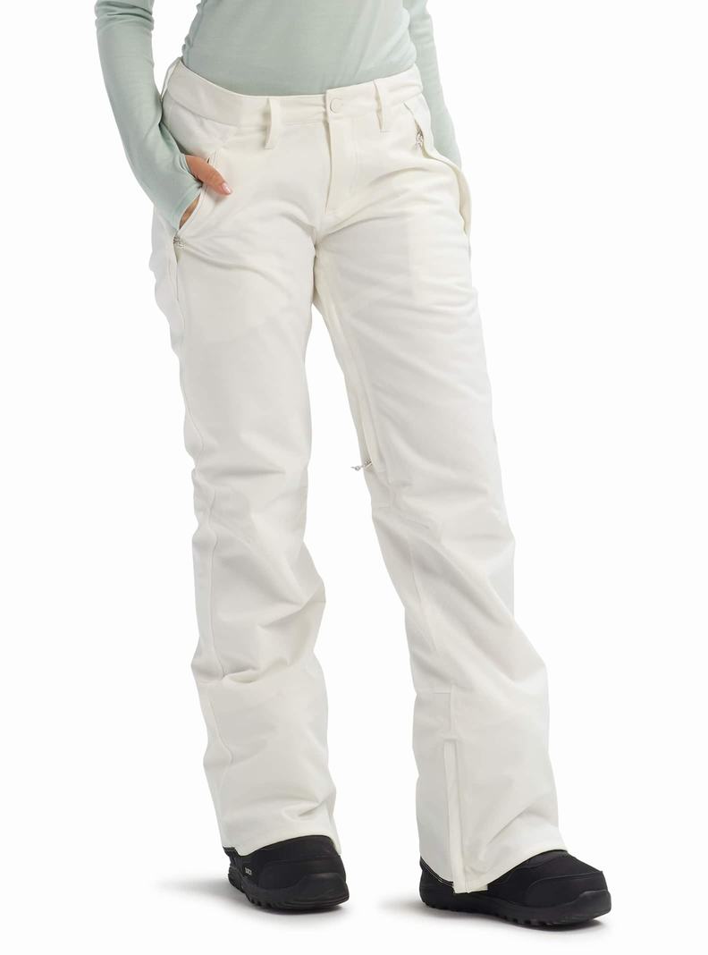 Burton Society Snowboardove Nohavice Damske Biele | 52341-VILT