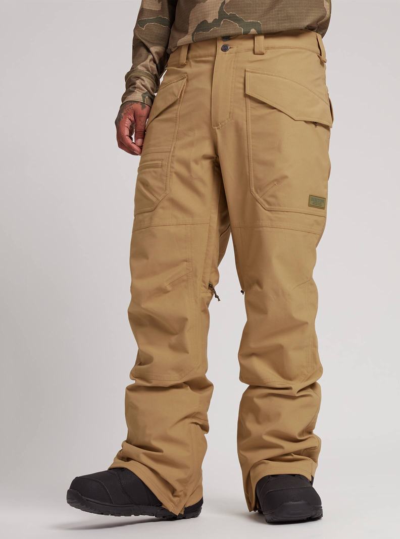 Burton Southside 2L (Slim Fit) Snowboardove Nohavice Panske Hnedožltý | 04981-TMWP