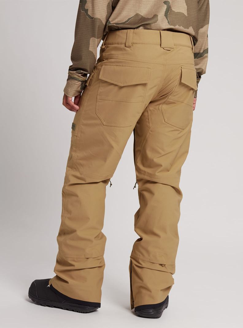 Burton Southside 2L (Slim Fit) Snowboardove Nohavice Panske Hnedožltý | 04981-TMWP