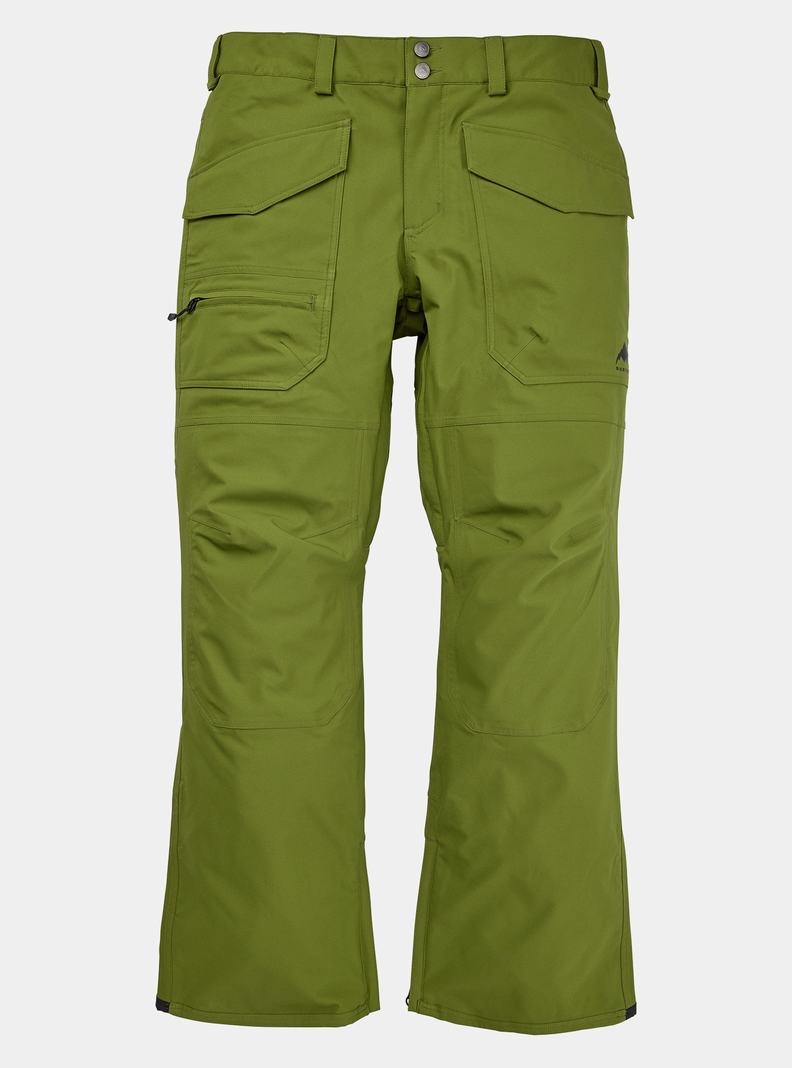Burton Southside 2L (Slim Fit) Snowboardove Nohavice Panske Zelene | 38052-FPHT