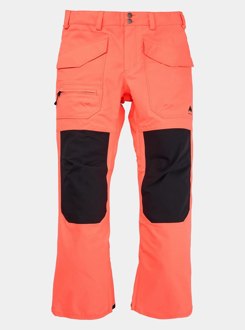 Burton Southside 2L (Slim Fit) Snowboardove Nohavice Panske Oranžové Čierne | 67158-YOFA