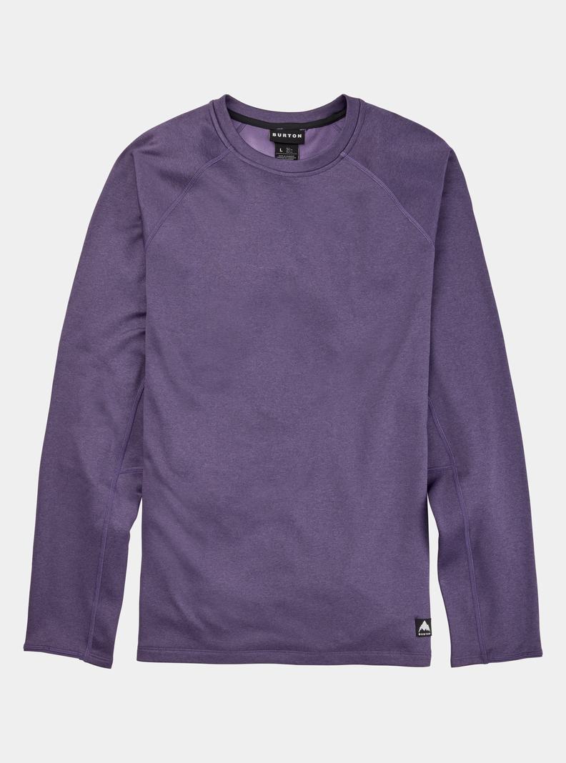 Burton Stockrun Crew Fleece Panske Nachový | 21740-ULZQ