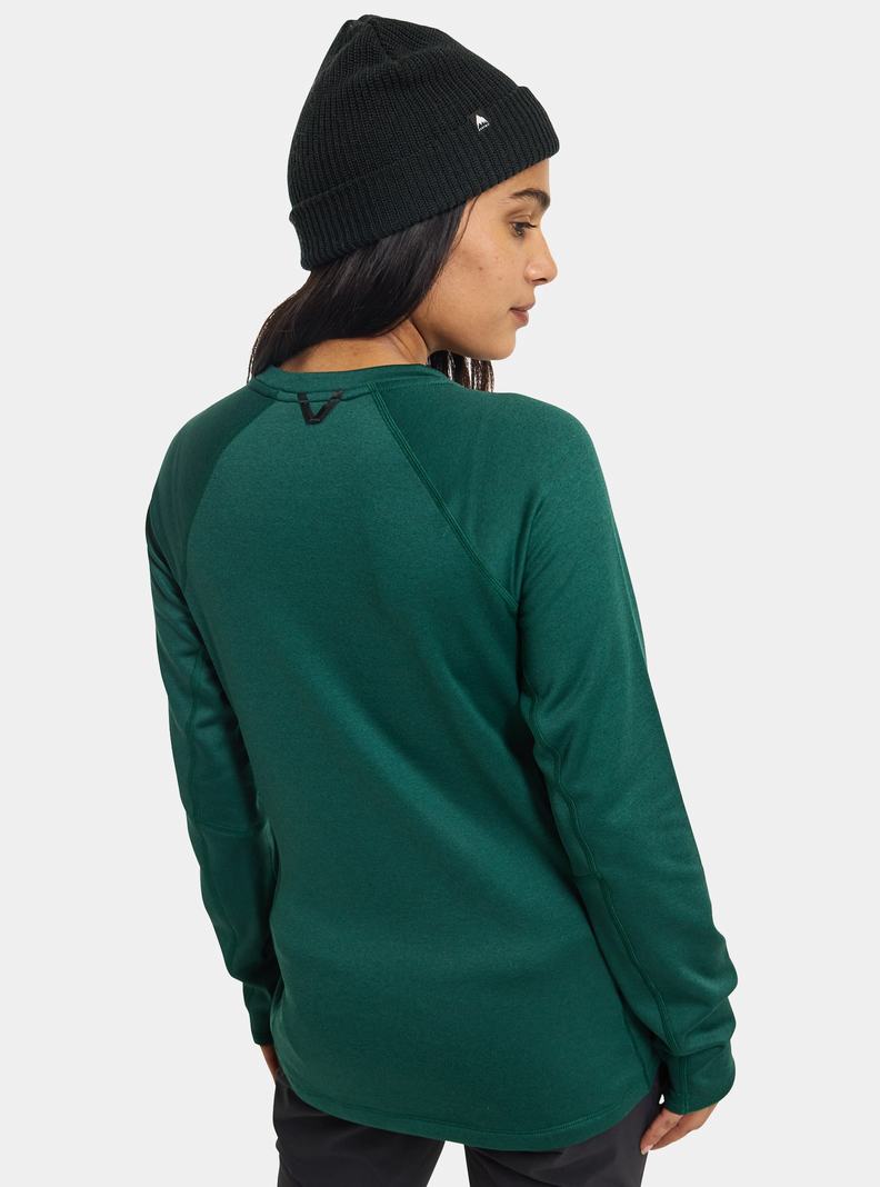 Burton Stockrun Crewneck Fleece Mikina Damske Hnede | 45809-EUBP