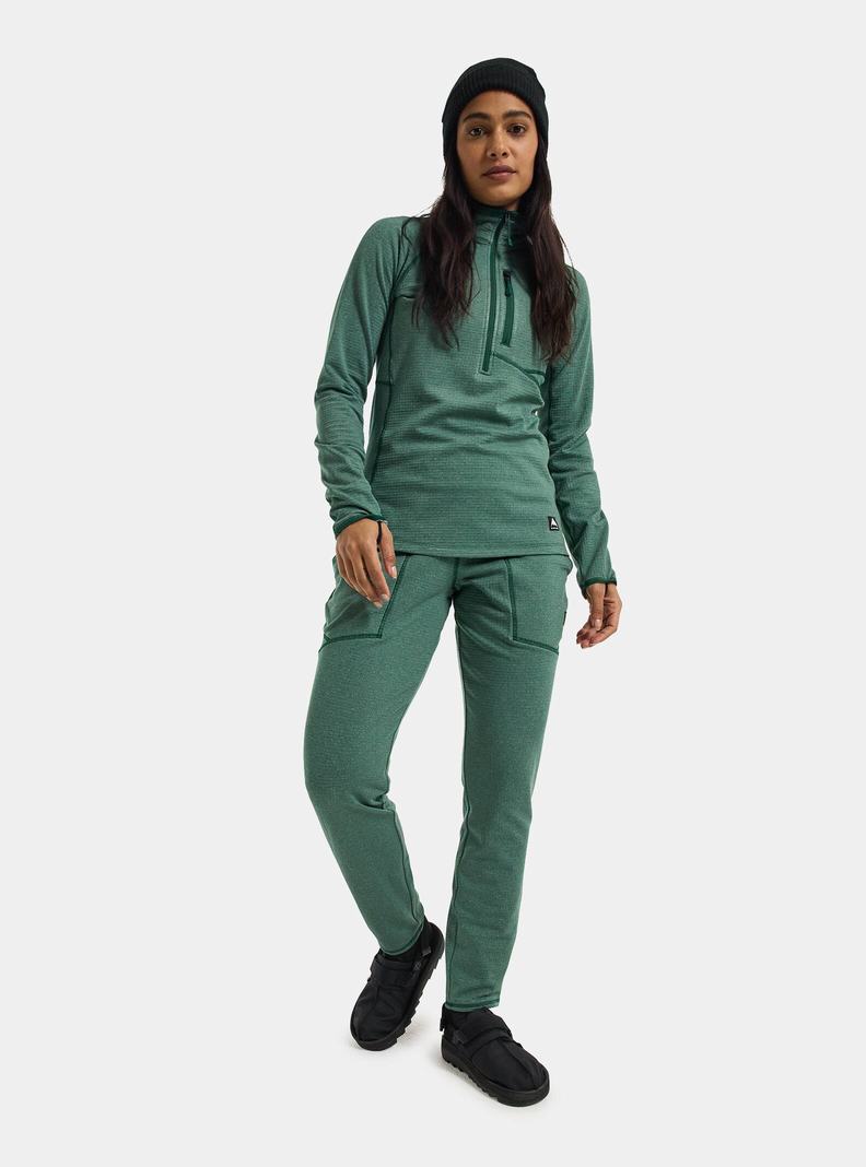 Burton Stockrun Grid Nohavice Damske Hnede | 62857-USKW