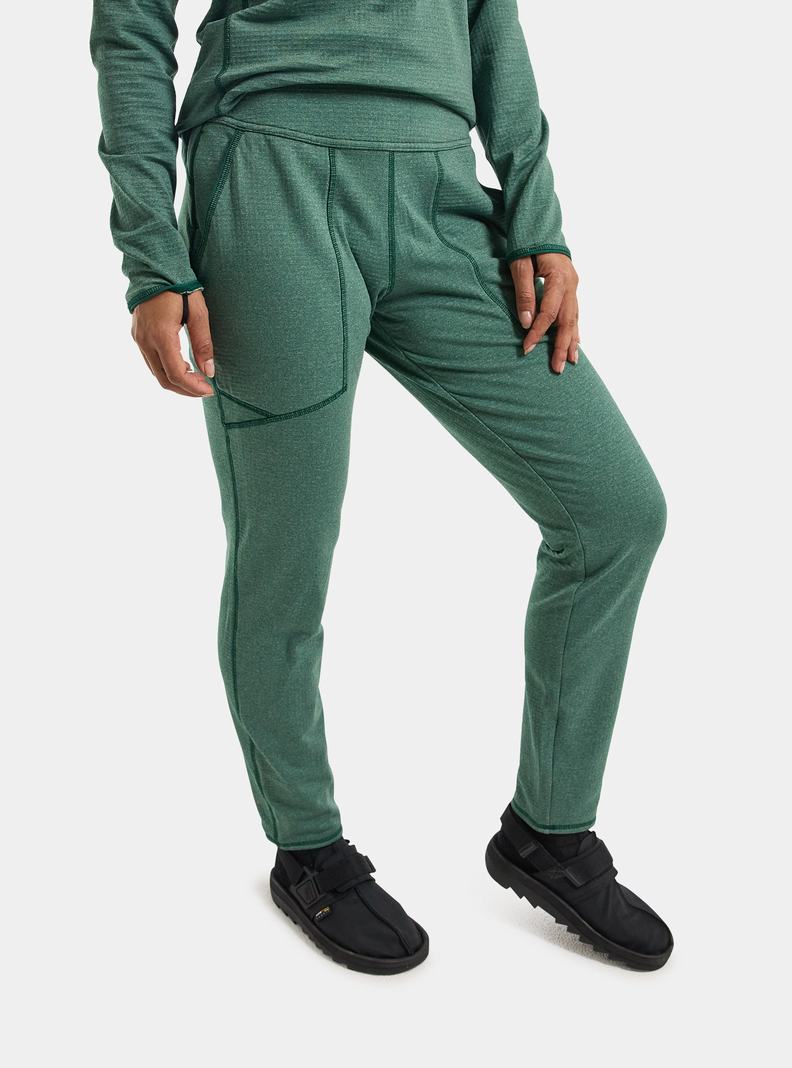 Burton Stockrun Grid Nohavice Damske Hnede | 62857-USKW