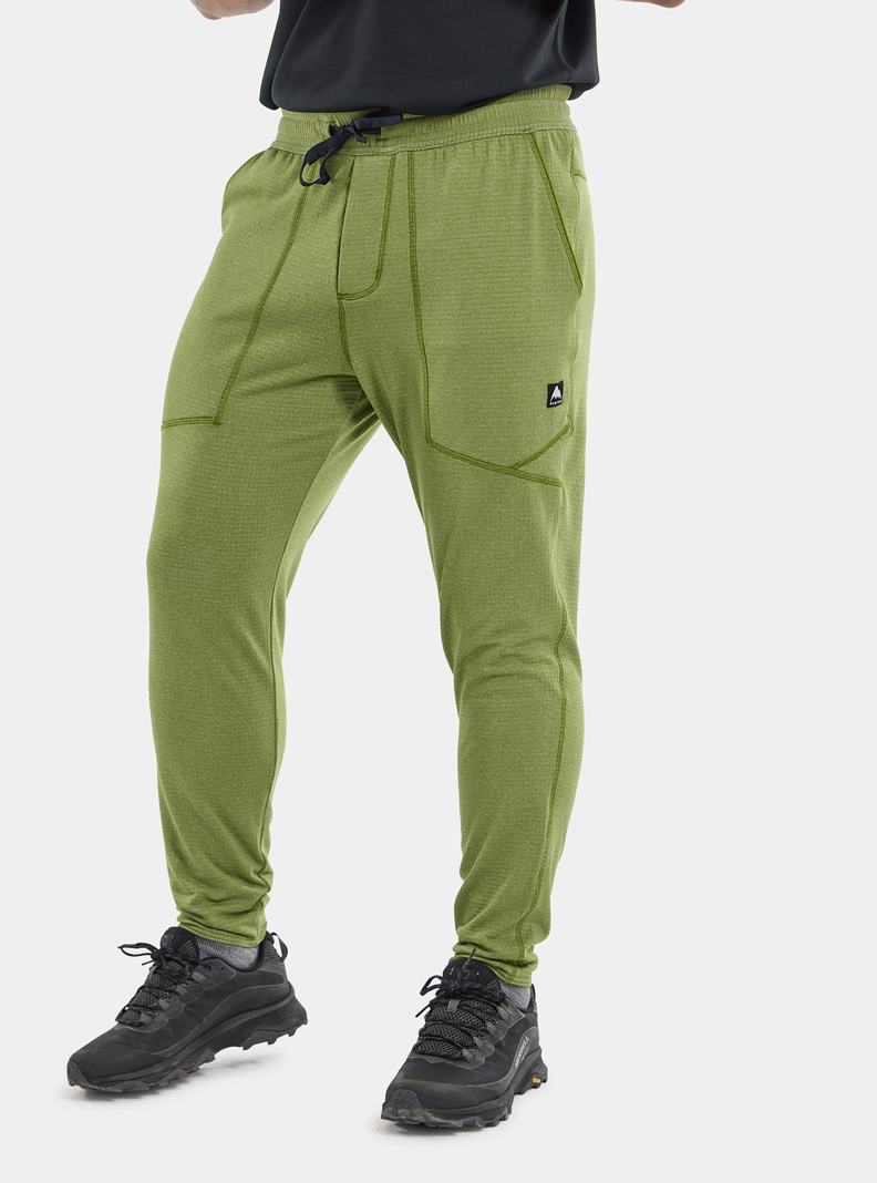 Burton Stockrun Grid Nohavice Panske Zelene | 30765-LVMB