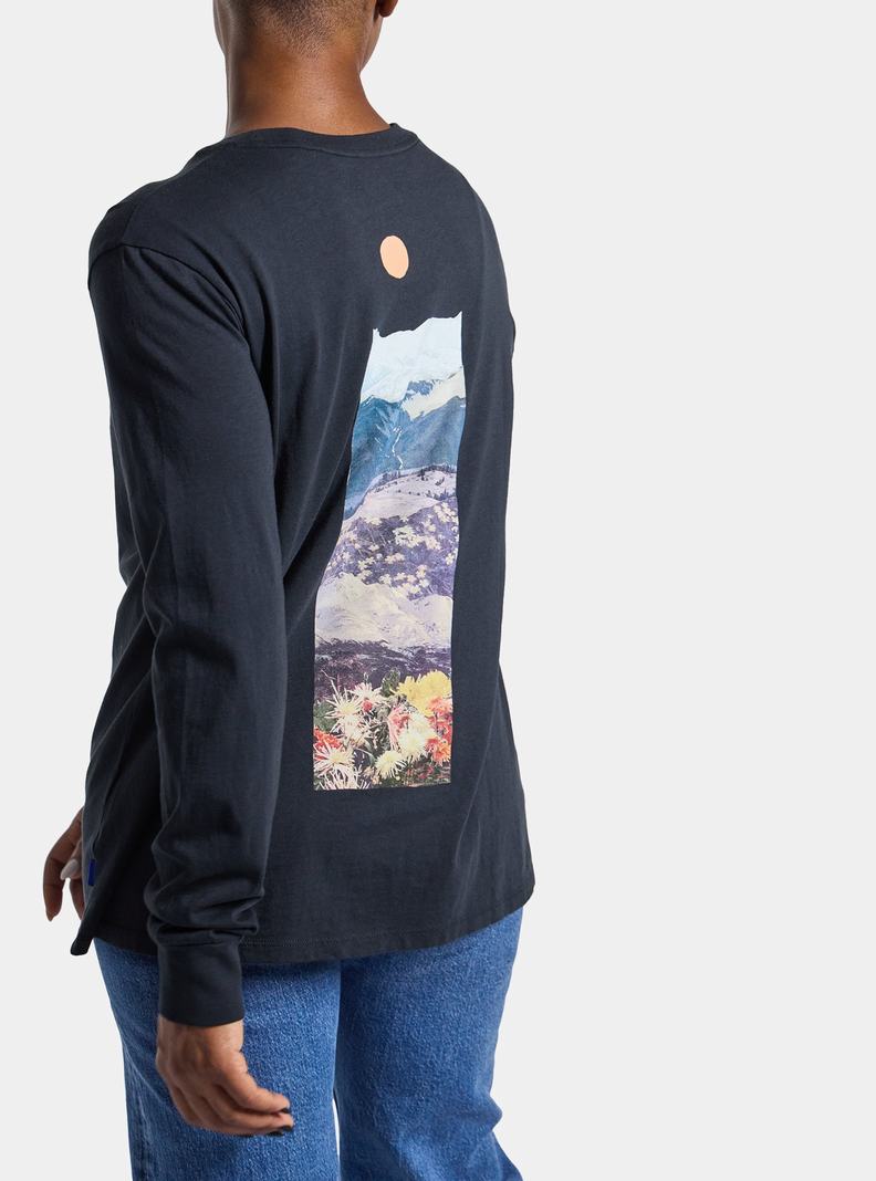 Burton Story Board Long Sleeve Tričko Damske Čierne | 67410-FBGN