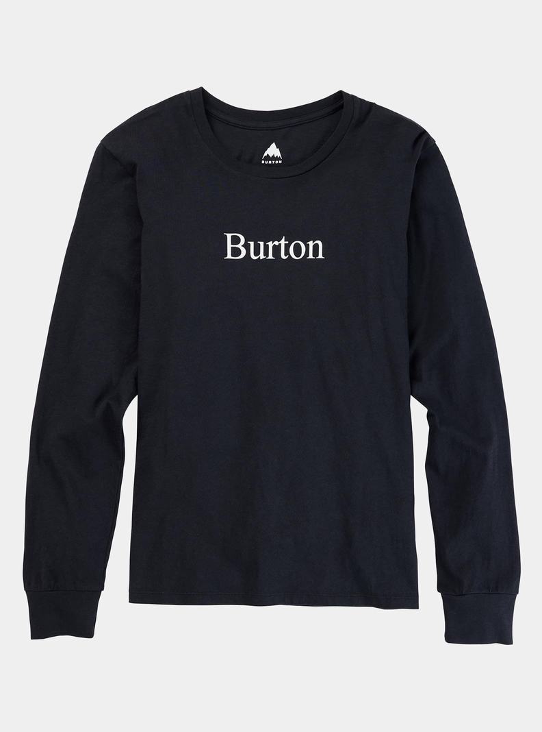 Burton Story Board Long Sleeve Tričko Damske Čierne | 67410-FBGN
