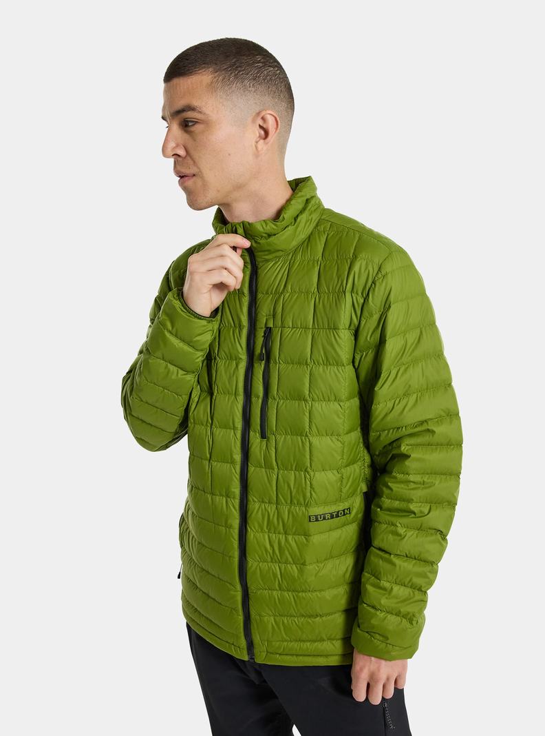 Burton Stredne-Heat Down Zimní Bunda Panske Zelene | 75984-FLEX