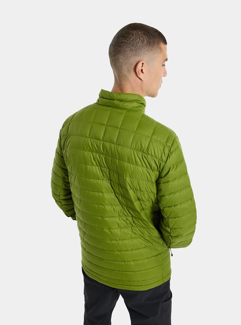 Burton Stredne-Heat Down Zimní Bunda Panske Zelene | 75984-FLEX