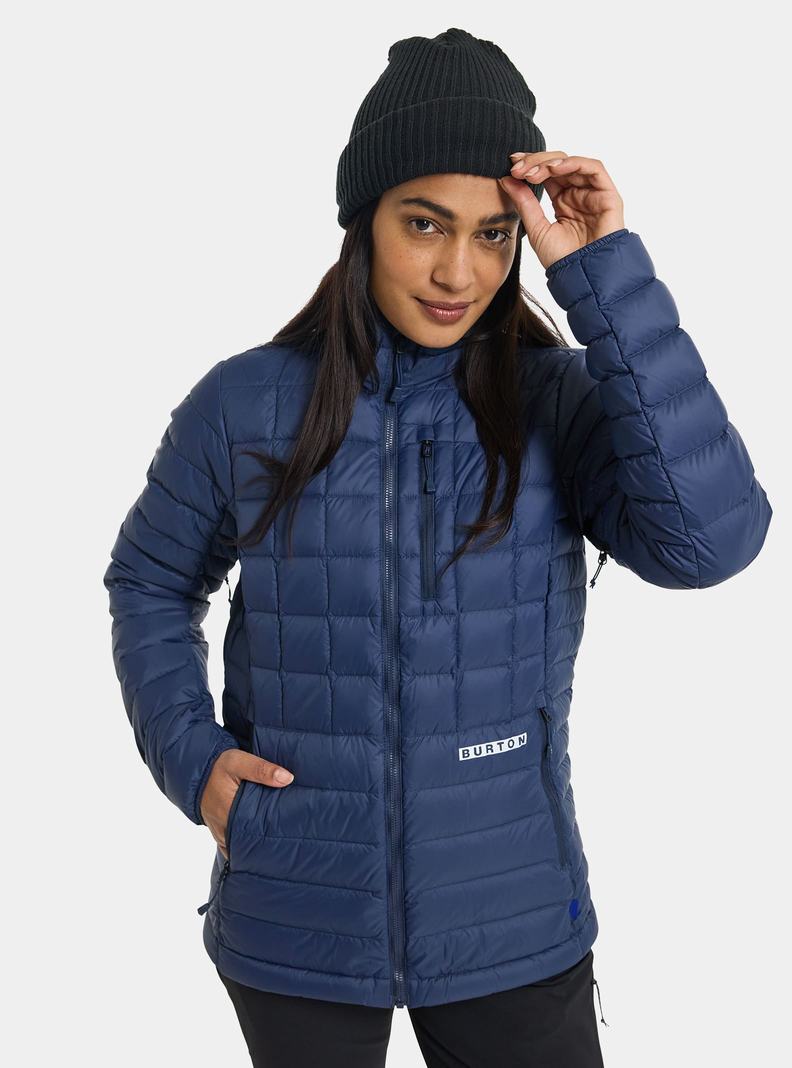 Burton Stredne-Heat Insulated Down Zimní Bunda Damske Modre | 18763-PERH
