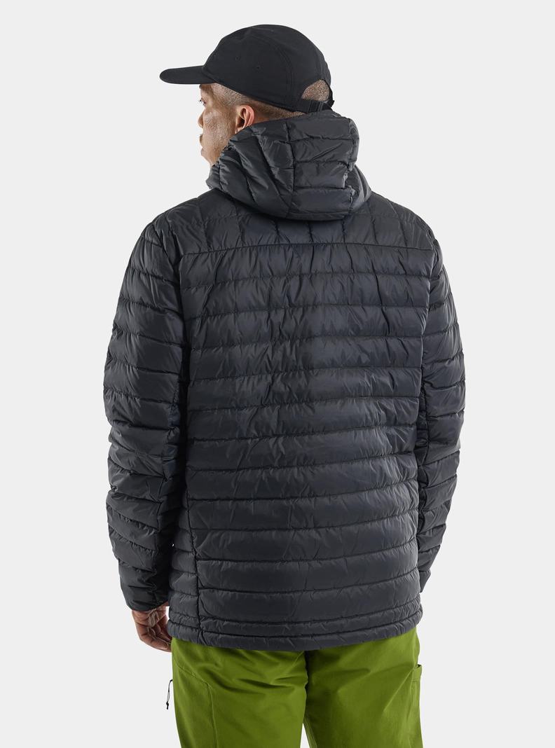Burton Stredne-Heat S Kapucňou Down Insulated Zimní Bunda Panske Čierne | 08714-ABXC