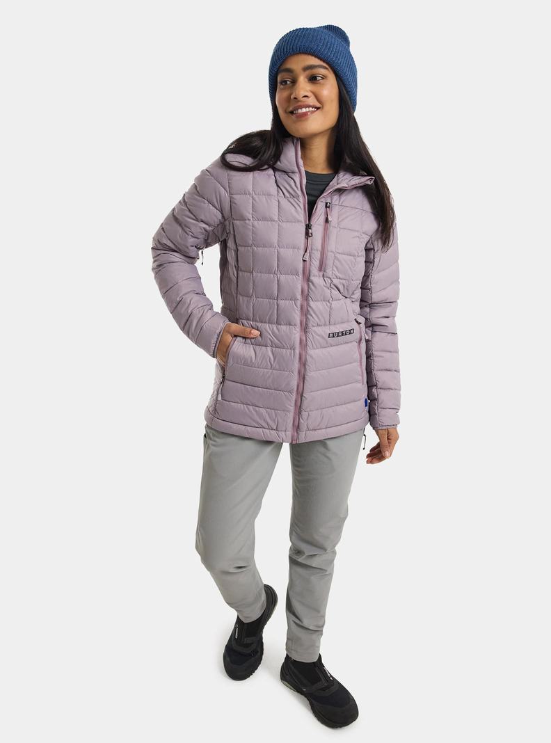 Burton Stredne-Heat S Kapucňou Down Insulated Zimní Bunda Damske Lavendel | 45968-NYUG