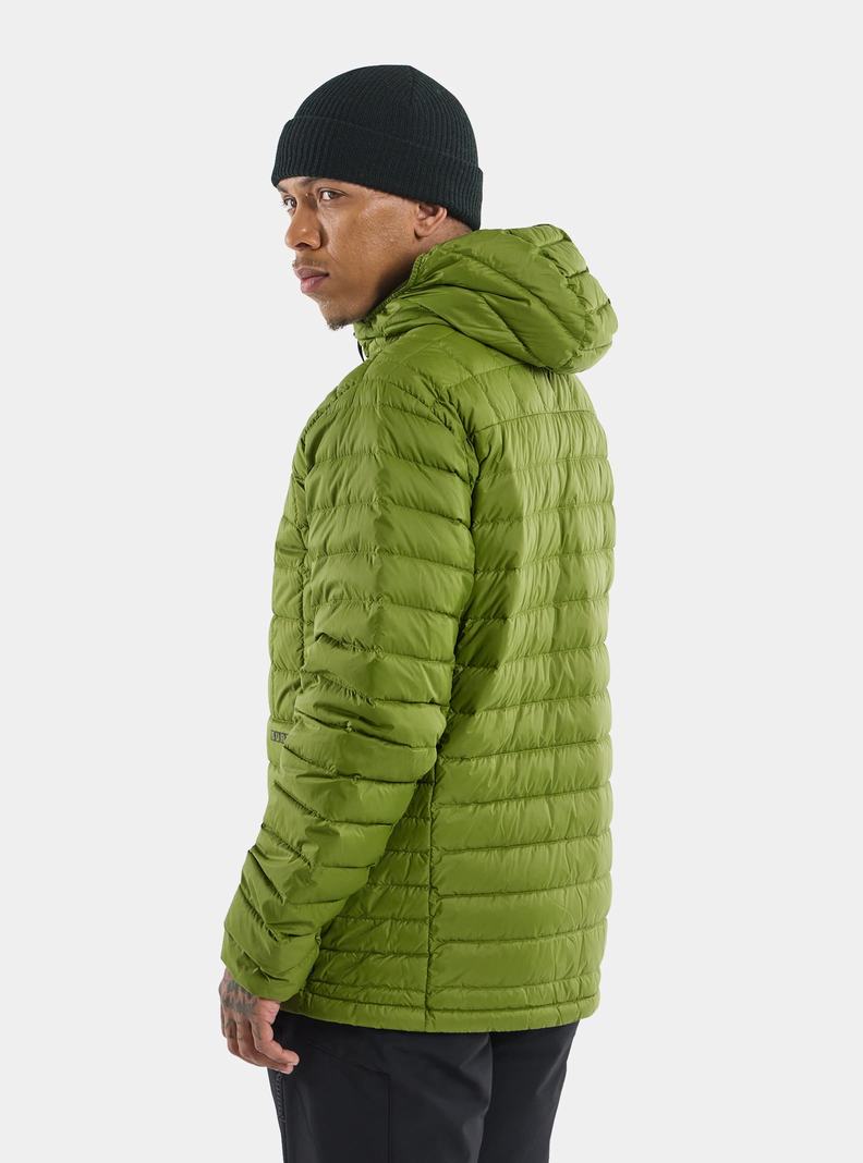 Burton Stredne-Heat S Kapucňou Down Insulated Zimní Bunda Panske Zelene | 95372-QJOT