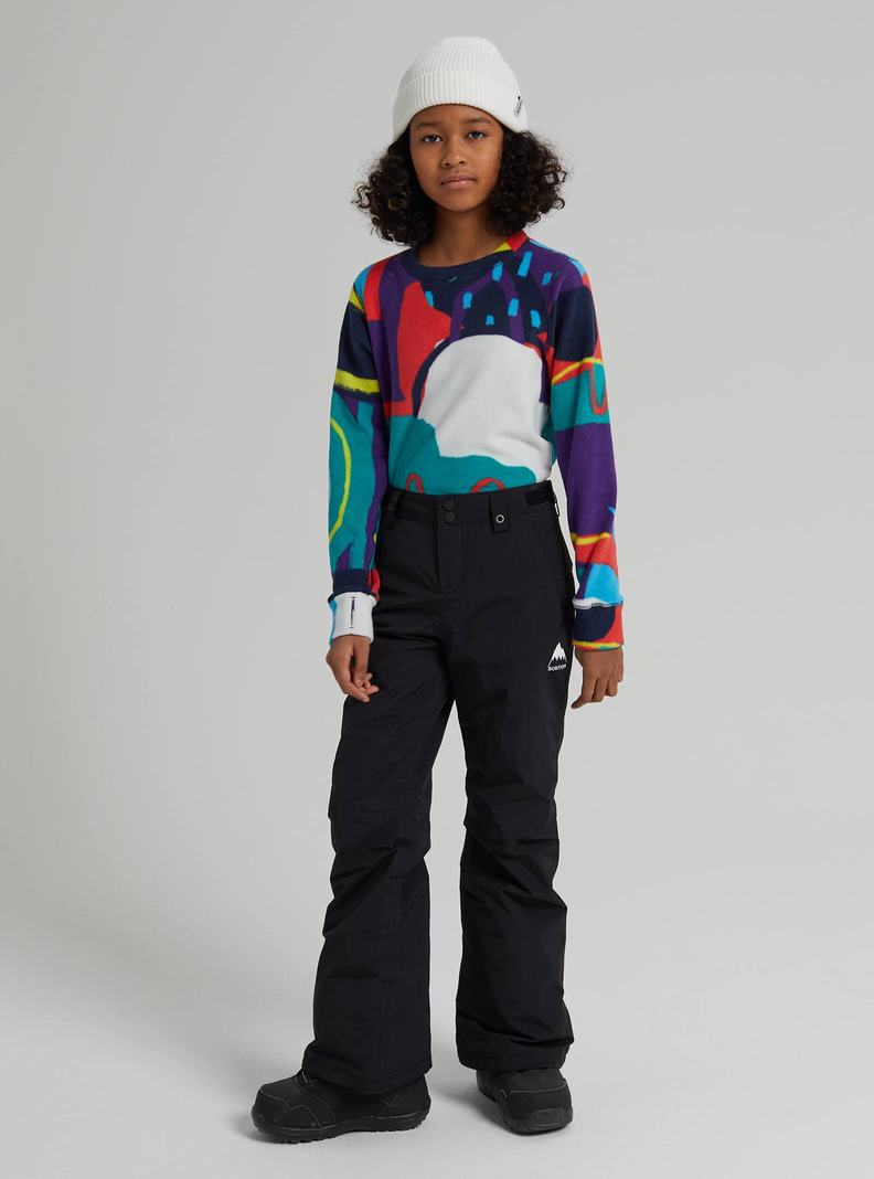 Burton Sweetart 2L Snowboardove Nohavice Detske Čierne | 32840-TIHD