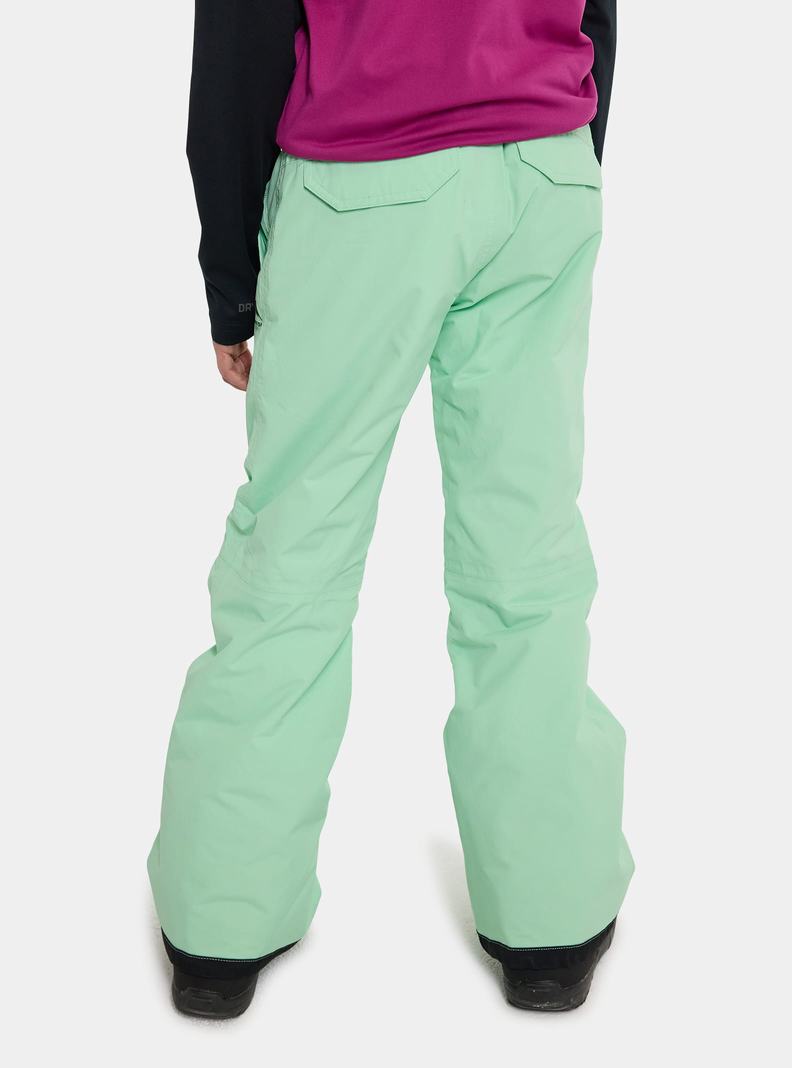 Burton Sweetart 2L Snowboardove Nohavice Detske Zelene | 42570-YFJM