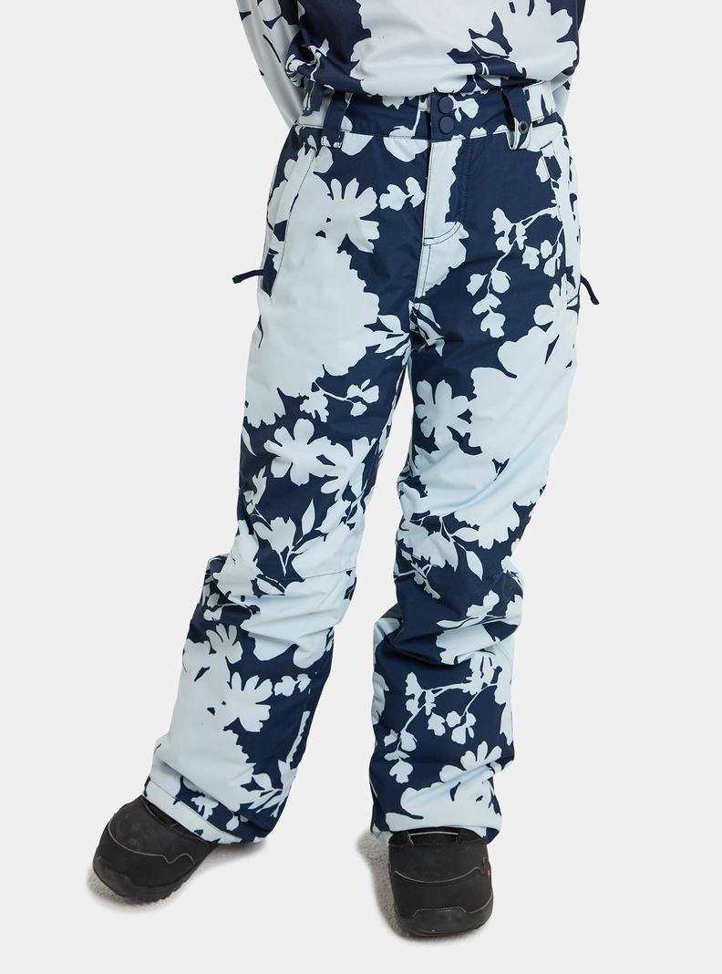 Burton Sweetart 2L Snowboardove Nohavice Detske Modre Hnede | 45709-BTZX