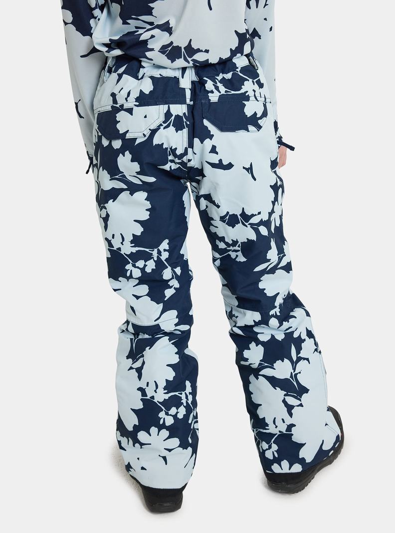 Burton Sweetart 2L Snowboardove Nohavice Detske Modre Hnede | 45709-BTZX