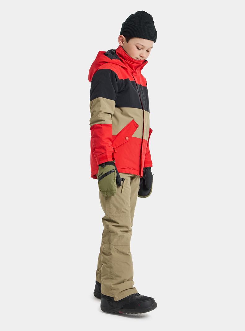 Burton Symbol Zimní Bunda Detske Ruzove Čierne | 12368-SMYG