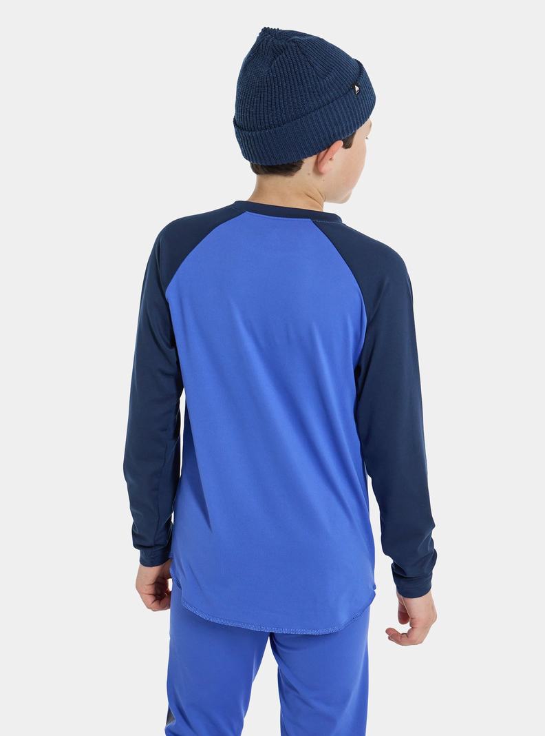 Burton Tech T-Shirt Termoprádlo Detske Modre | 38926-NLSE