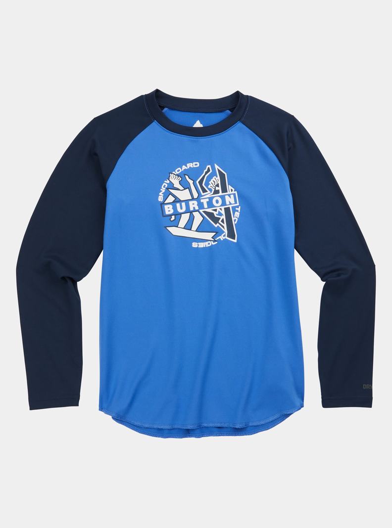 Burton Tech T-Shirt Termoprádlo Detske Modre | 38926-NLSE