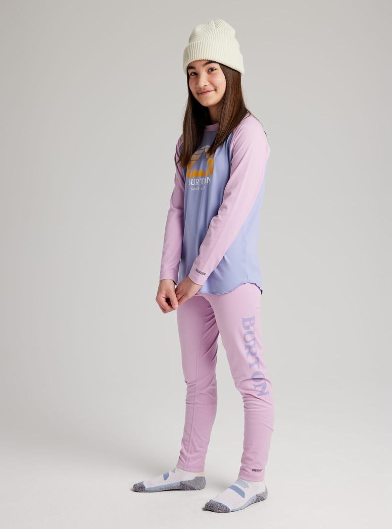 Burton Tech T-Shirt Termoprádlo Detske Nachový | 53064-SGCR