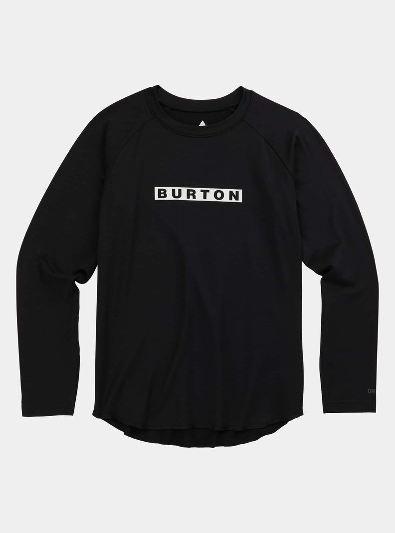 Burton Tech T-Shirt Termoprádlo Detske Čierne | 86503-RMNW
