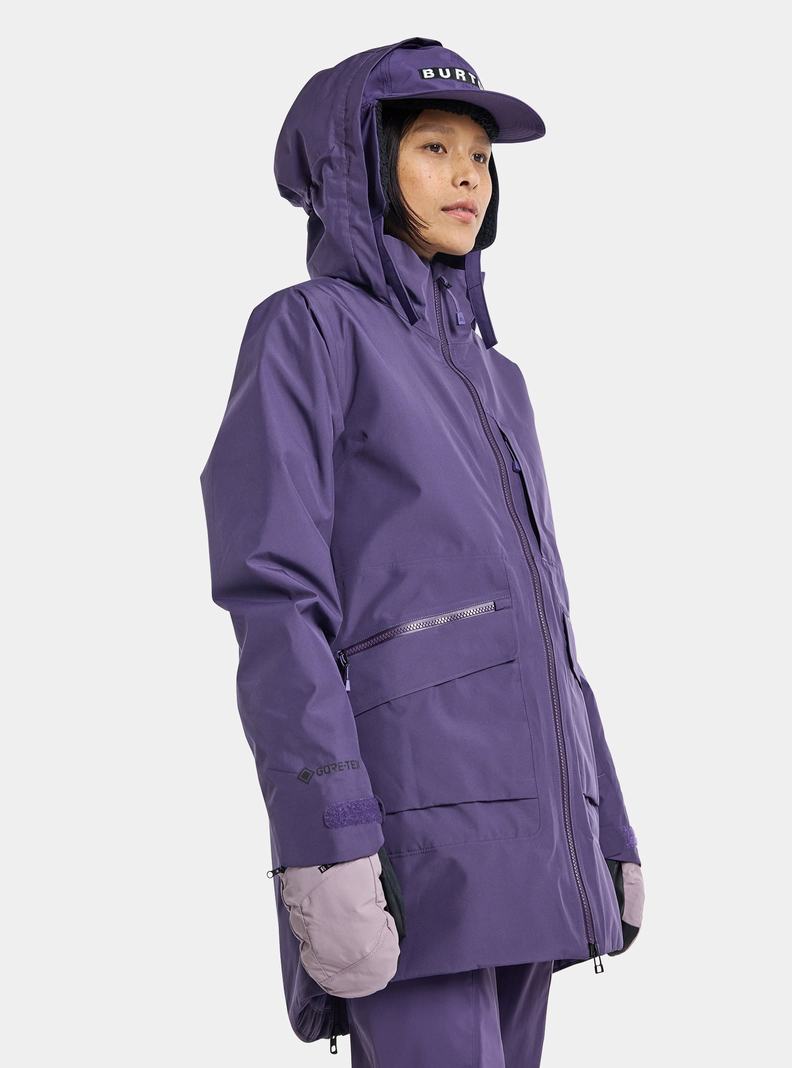Burton Treeline GORE-TEX 2L Zimní Bunda Damske Nachový | 21508-OGNK