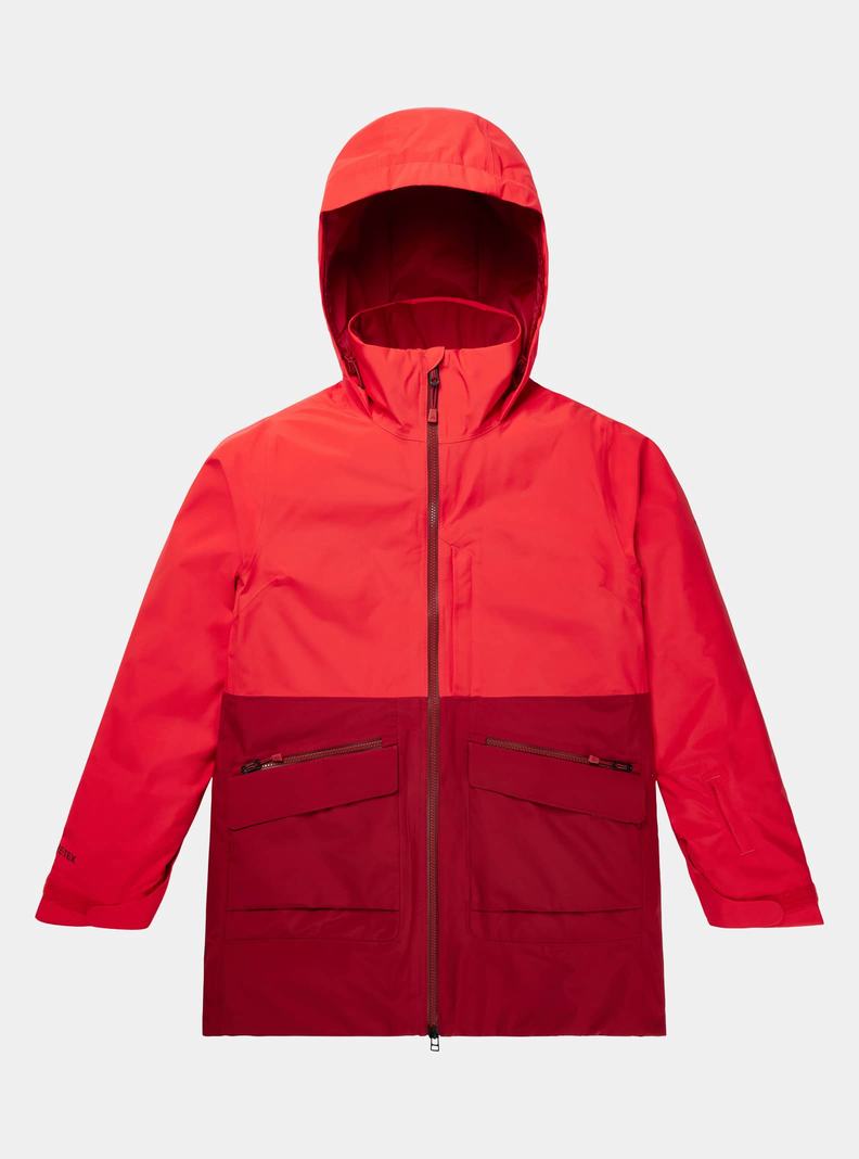 Burton Treeline GORE-TEX 2L Zimní Bunda Damske Ruzove Oranžové Ruzove | 85071-UZMJ