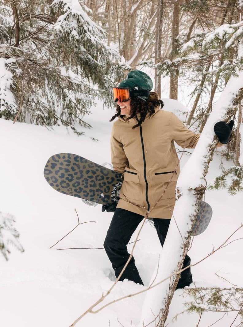 Burton Treeline GORE-TEX 2L Zimní Bunda Damske Hnedožltý | 91065-NOQR