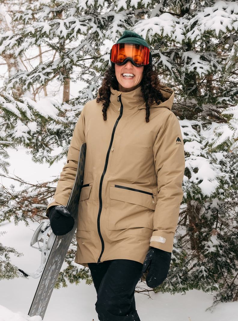 Burton Treeline GORE-TEX 2L Zimní Bunda Damske Hnedožltý | 91065-NOQR