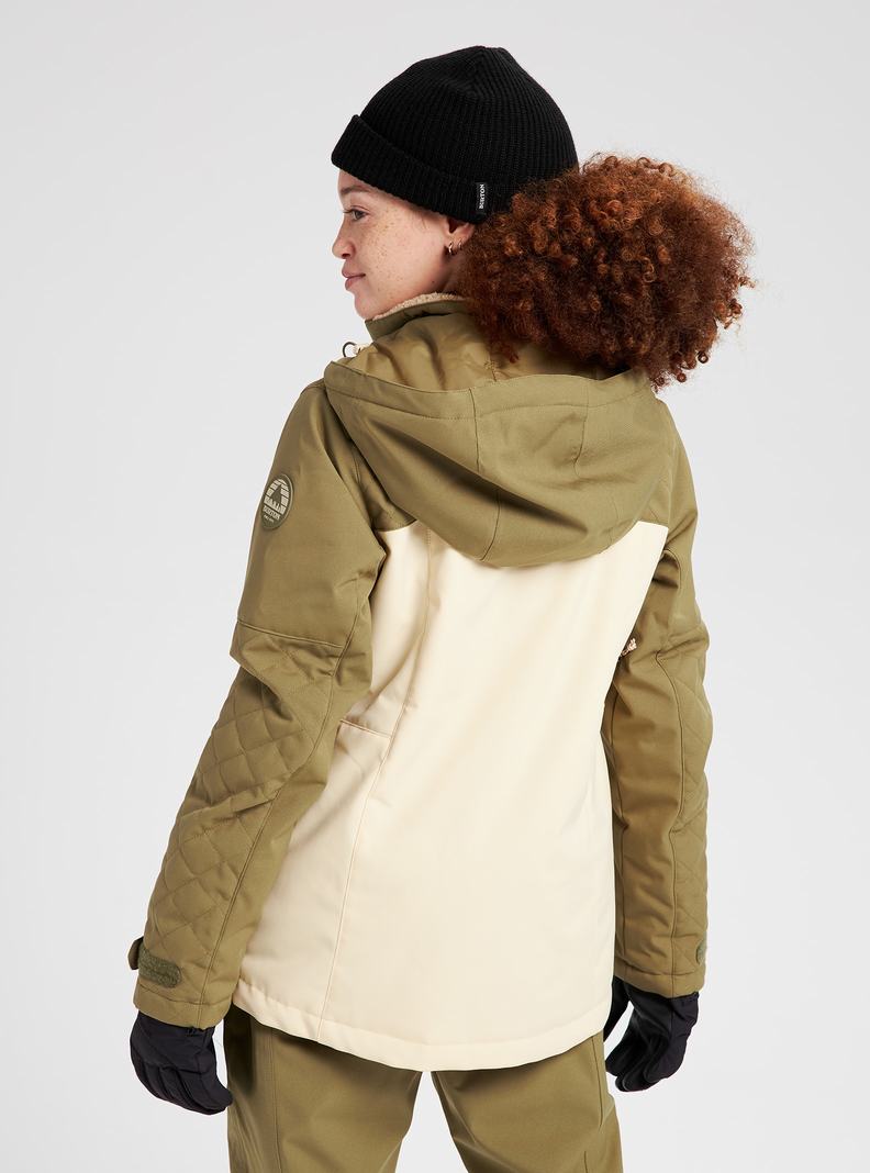 Burton Tulum Stretch Zimní Bunda Damske Olivovo Zelená | 12435-YKXT