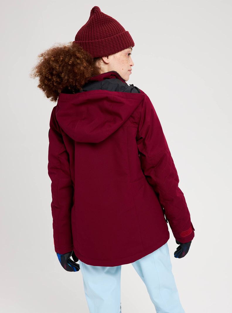 Burton Tulum Stretch Zimní Bunda Damske Bordove | 39658-ELPA