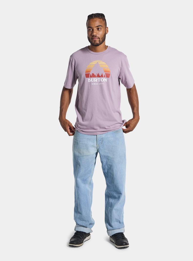 Burton Underhill Kratke Sleeve Tričko Panske Nachový | 58134-CFYO