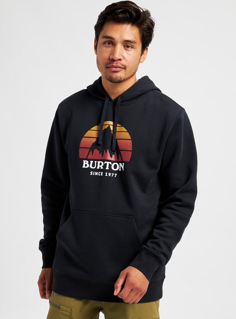Burton Underhill Pullover Mikina Damske Čierne | 04738-CMGP