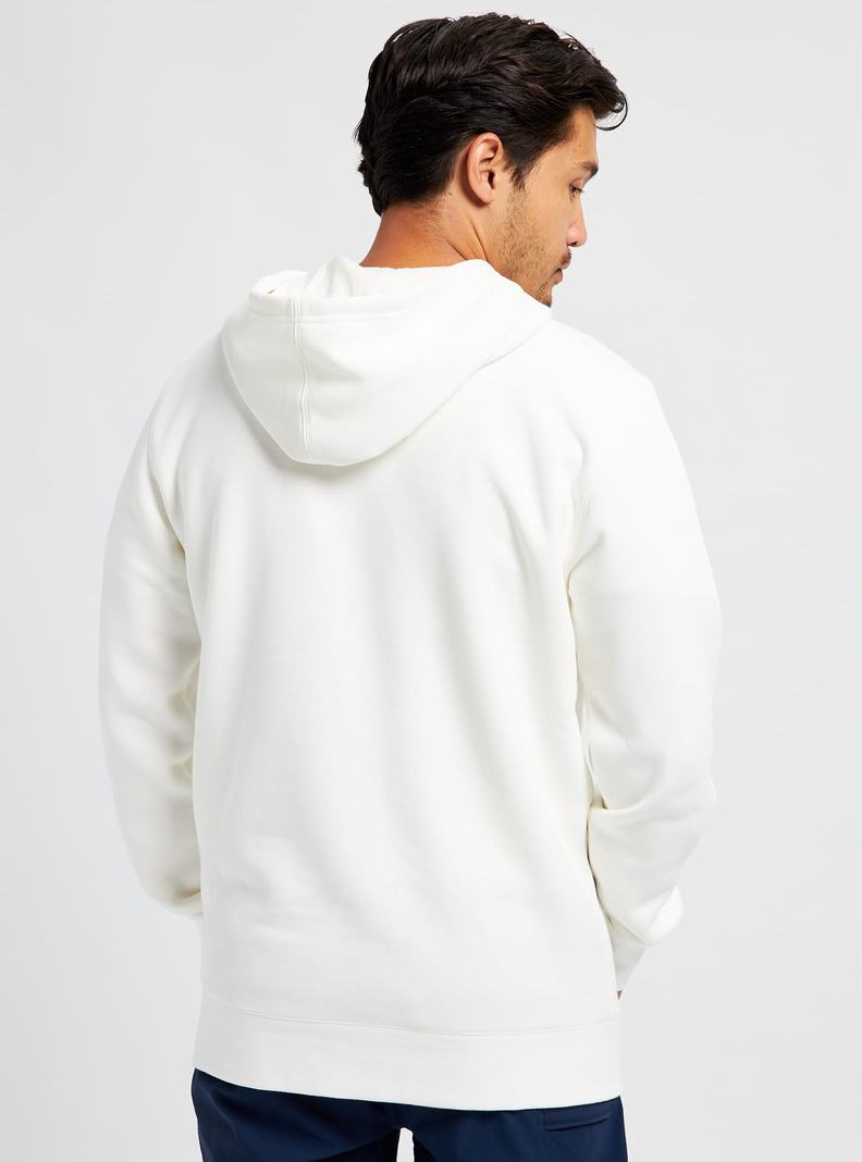 Burton Underhill Pullover Mikina Panske Biele | 85629-QDNS