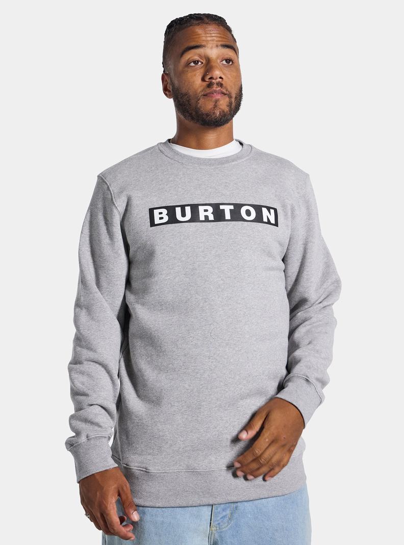 Burton Vault Crew Mikina Damske Siva | 96521-KDJA