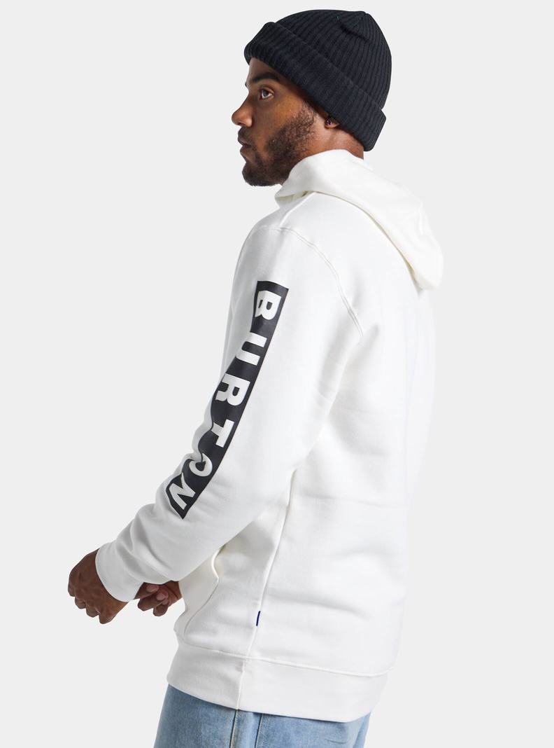 Burton Vault Pullover Mikina Damske Biele | 17832-YXGZ