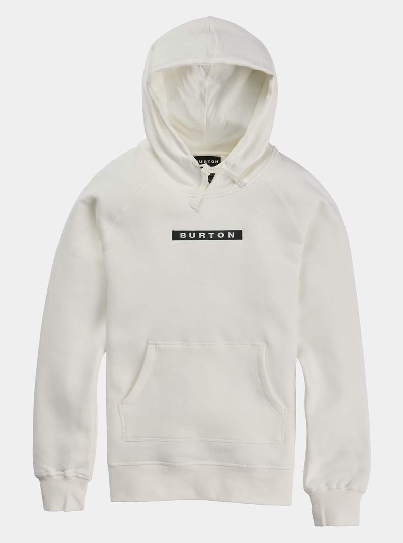Burton Vault Pullover Mikina Damske Biele | 92716-UKFQ