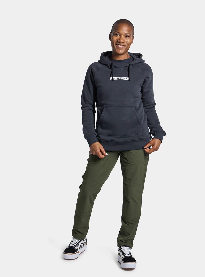 Burton Vault Pullover Mikina Damske Čierne | 34087-XTSB