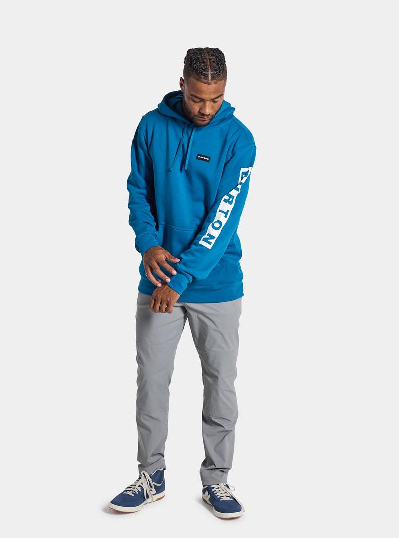 Burton Vault Pullover Mikina Panske Modre | 14092-AMGQ