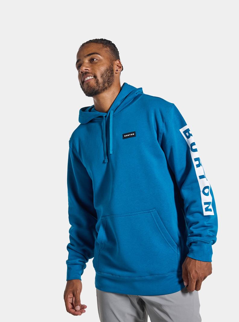 Burton Vault Pullover Mikina Panske Modre | 14092-AMGQ