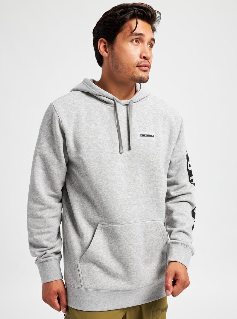 Burton Vault Pullover Mikina Panske Siva | 12970-QWZA