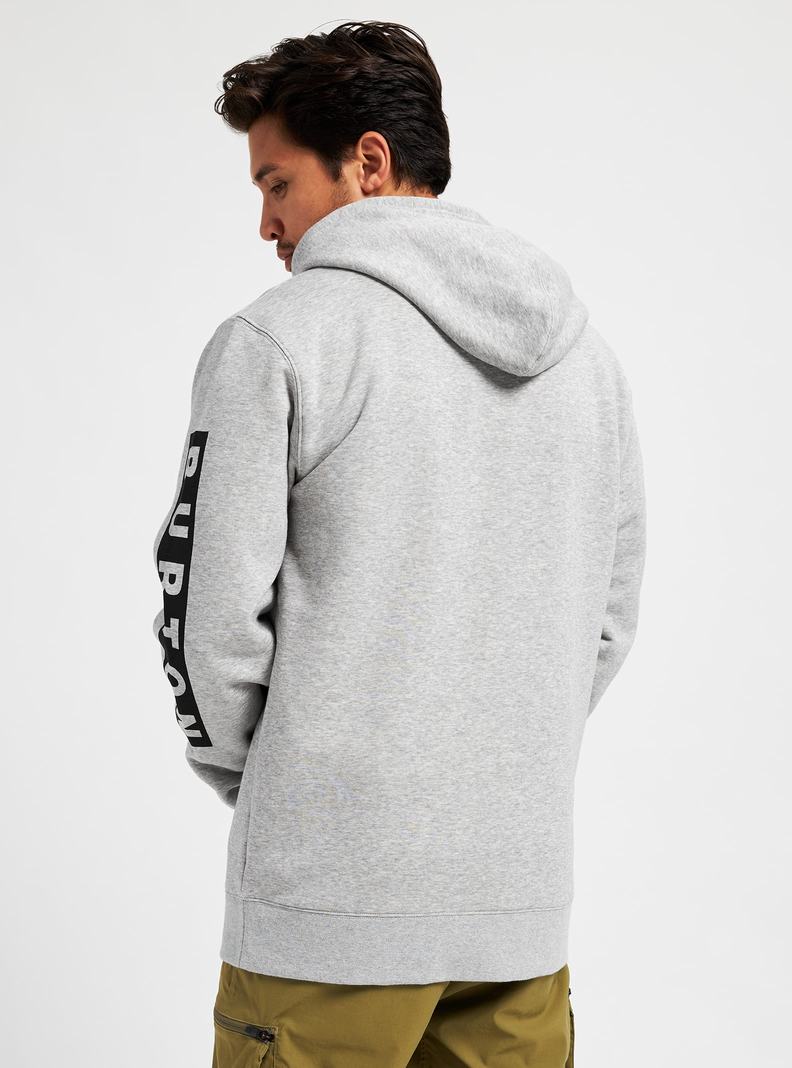 Burton Vault Pullover Mikina Panske Siva | 12970-QWZA
