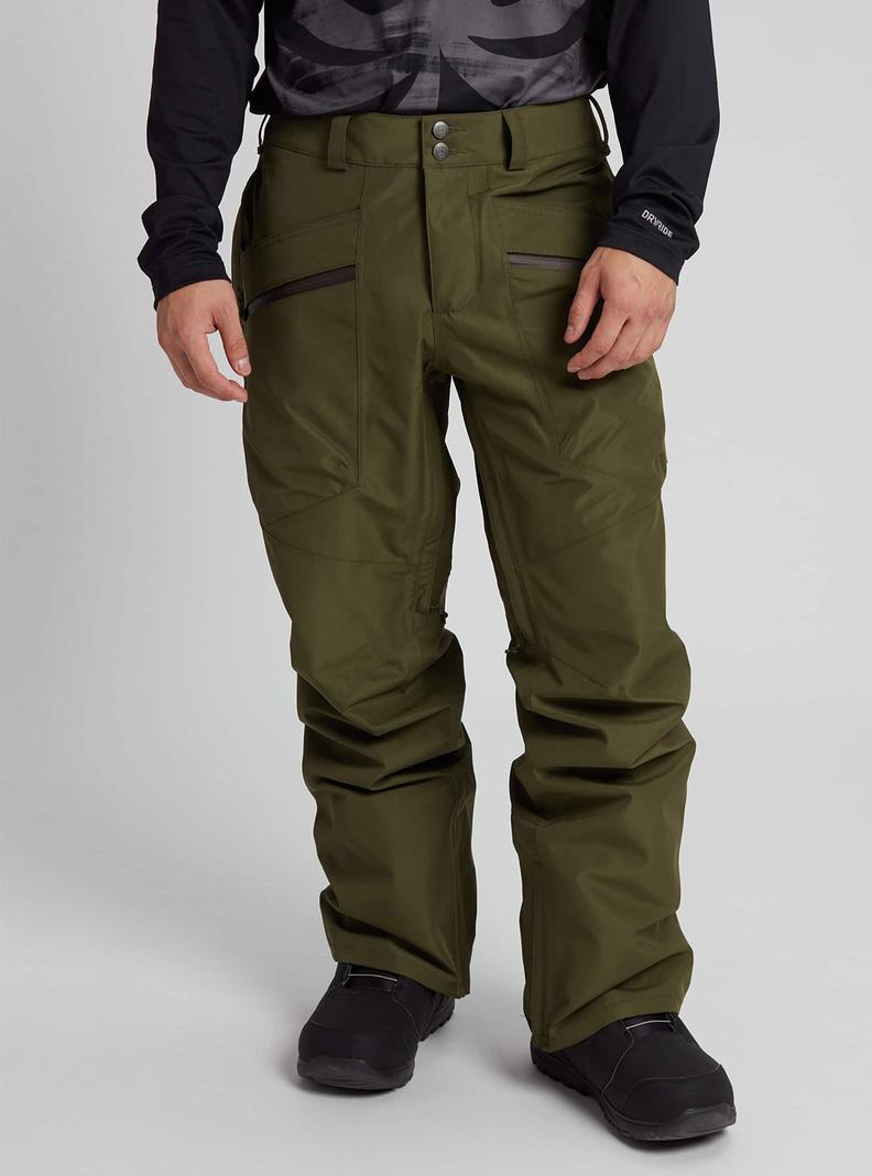 Burton Vent GORE-TEX 2L Snowboardove Nohavice Panske Tmavo Zelene | 98203-CJKM