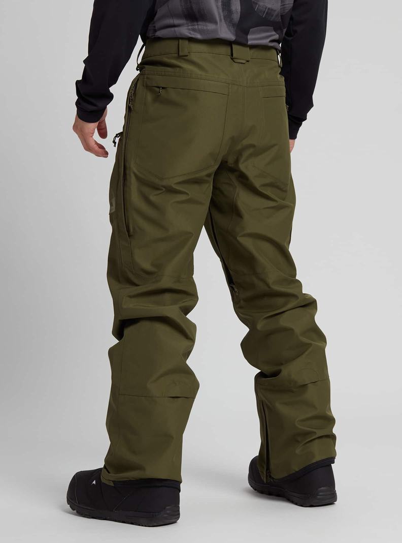 Burton Vent GORE-TEX 2L Snowboardove Nohavice Panske Tmavo Zelene | 98203-CJKM